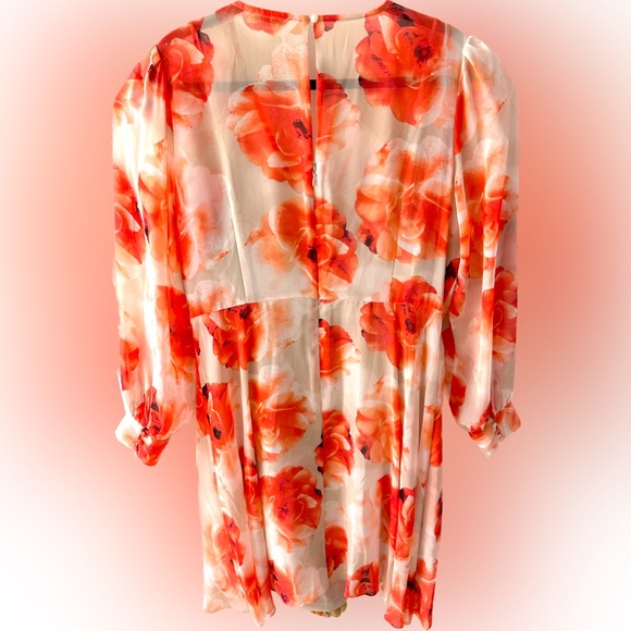 Calvin Klein Floral A line dress - Picture 2 of 4